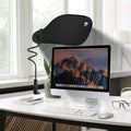 2Pcs Adjustable Office Cubicle and Desk Shade - Flexible Desk Light Blocker for Privacy, Glare Reduction, and Comfort - Essentia