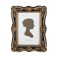 AELS 4x6 Inch Vintage Picture Frame, Elegant Antique Photo Frames with Glass Front, Photo Display, Tabletop Wall Hanging, Gift I