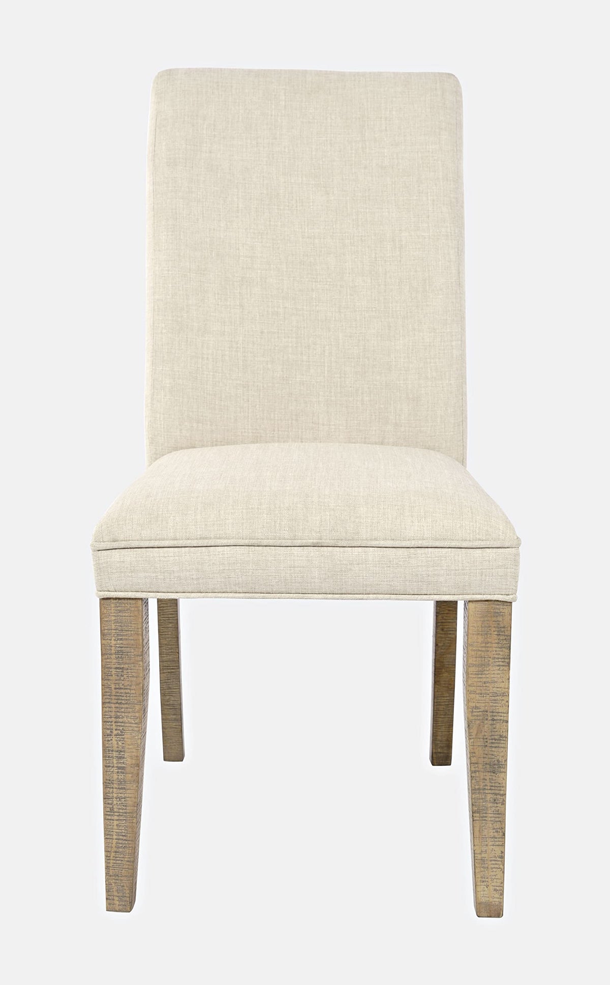 Jofran Inc. Carlyle Crossing Rustic Solid Wood Upholstered Parsons Dining Chair (Set of 2)