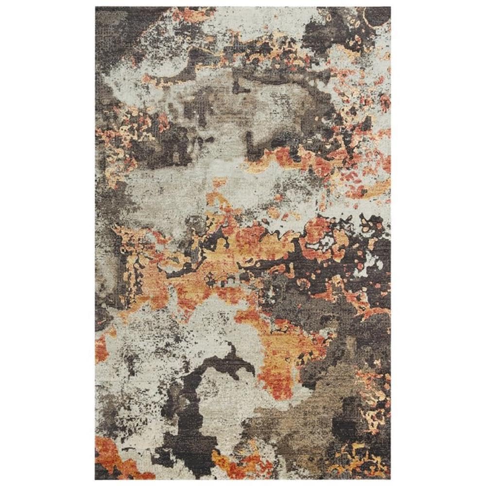 Rizzy Home Alora Decor Alure 9' X 12' Abstract Brown/Copper/Beige Hybrid Area Rug