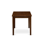 East West Furniture Yat-Awa-T Yarmouth Rectangle Modern Dining Table, 30X48 Inch, Walnut