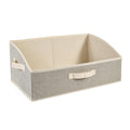 DAYARD Fabric Bins [1Pack], Trapezoid Storage Bins with Handles, Foldable Baskets Storage Boxes for Shelves, Closet, Bookshelf,