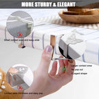 Cunglin Tablecloth Clips For Outdoor Thick Tables 10 Pack, Butterfly Picnic Table Cloth Holder Clip Indoor, Heavy Duty Stainless