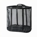 LOOM TREE Reinforced Bottom Foldable Laundry Basket Top Handle Mesh Laundry Hamper SpaceSaving Portable Clothes Hamper Lightwei