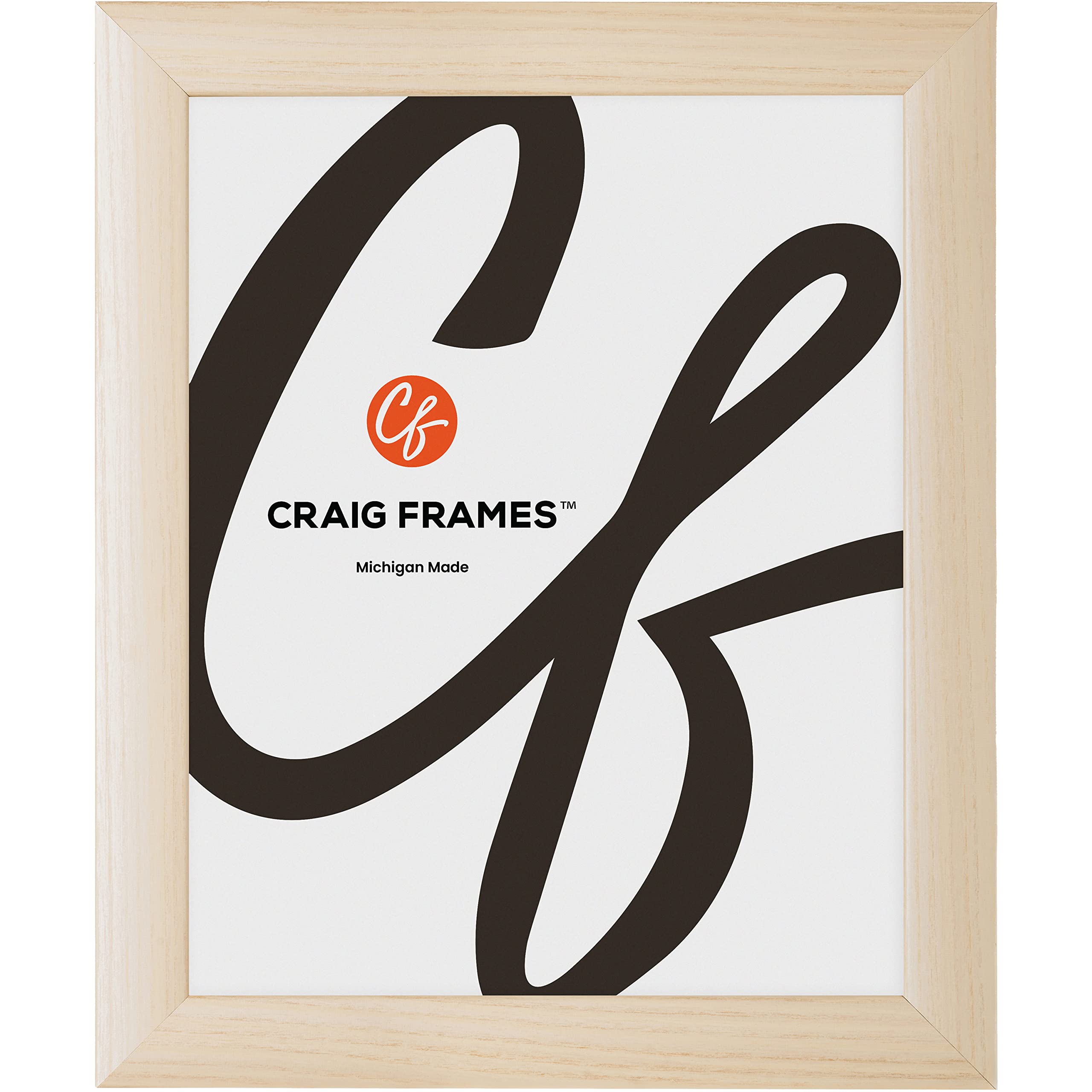 Craig Frames Contemporary, 22x32 Picture Frame, Natural