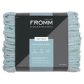 Fromm Softees Microfiber Salon Hair Towels for Hairstylists, Barbers, Spa, Gym in Aqua, 16 by 29, 10 count Perfect Hair Care Tow