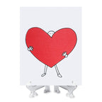 Super Z Outlet Clear Plastic Easels Or Stand/Plate Holders To Display Pictures, Placecards, Or Other Items At Weddings, Home Dec
