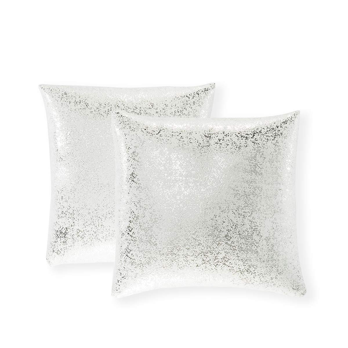 Pack Of 2,Sparkling Decorative Suede Pillow Covers Soft, Square Throw Pillow Covers, Solid Color Cushion Covers, Pillow Cases Fo