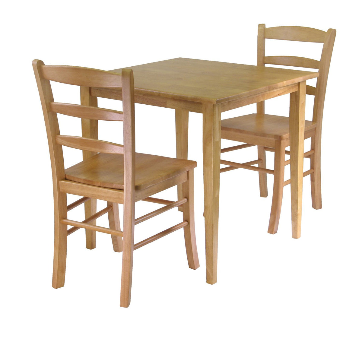 Winsome Groveland Dining, 2 Chairs, Light Oak