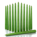 CANDWAX 12 inch Taper Candles Set of 12 - Dripless and Smokeless Candle Unscented - Slow Burning Candle Sticks Perfect as Dinner