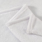 Bedelite Fleece Blanket Twin Size White Throw Blanket For Couch & Bed, Luxury Plush Cozy Fuzzy Blanket 60X80 Inches, Super Soft