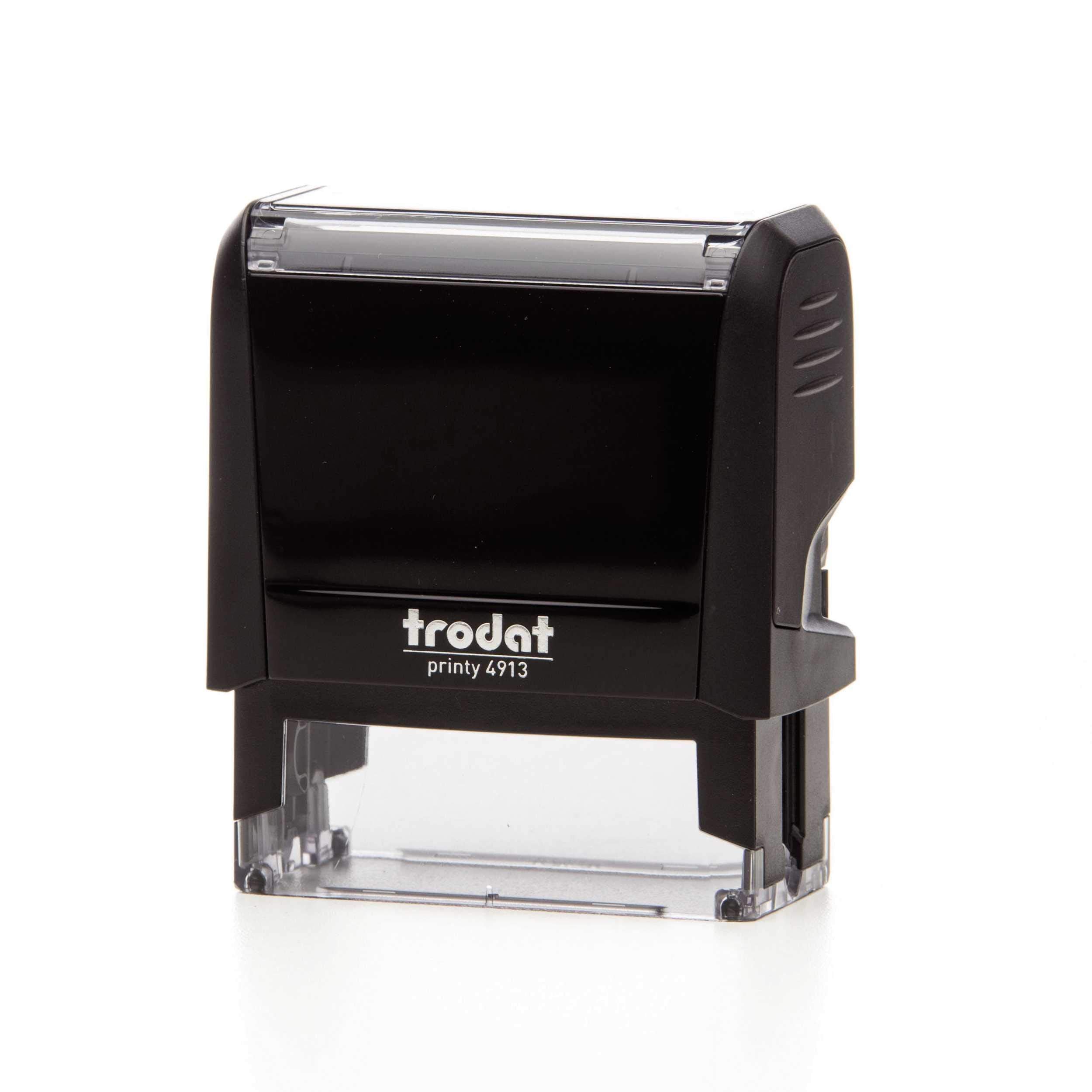 Trodat Custom Self-Inking Rubber Stamp (7/8' X 2-1/4')