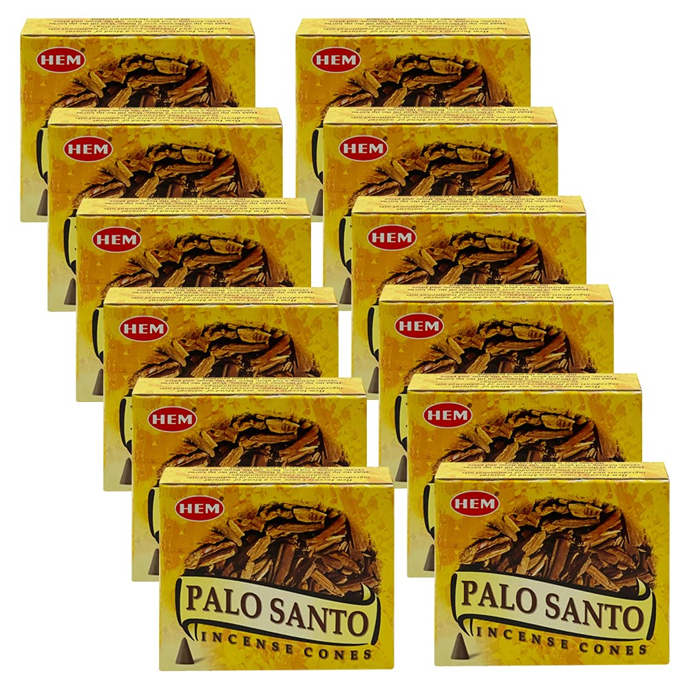 Palo Santo Incense Cones And Burner Holder Bundle From Hem Incense Trumiri For Smudging And Aroma