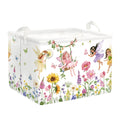 HUUMONSS Fantasy Princess Laundry Hamper Colorful Large Storage Basket Collapsible Parents Organizer Kids Toy Clothes Bins for B