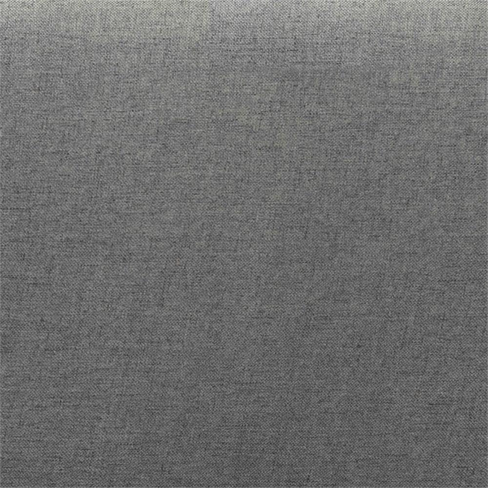 Baxton Studio Abner Modern and Contemporary Transitional Dark Grey Fabric Upholstered and Walnut Brown Finished Wood King Size Headboard