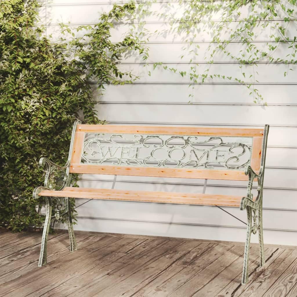Decorative Outdoor Bench - Thumbnail 4