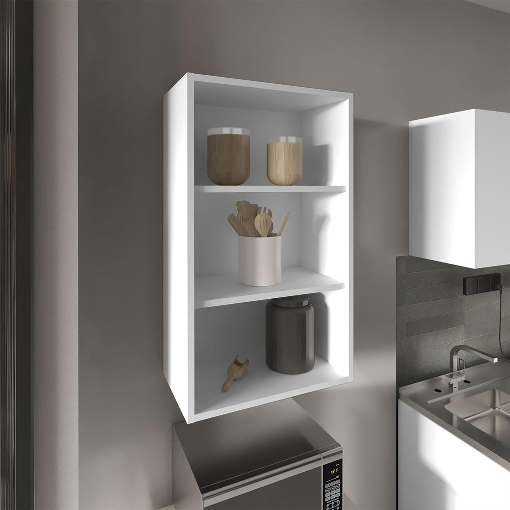 Depot EShop Kaltag Wall Cabinet 3 Shelves White
