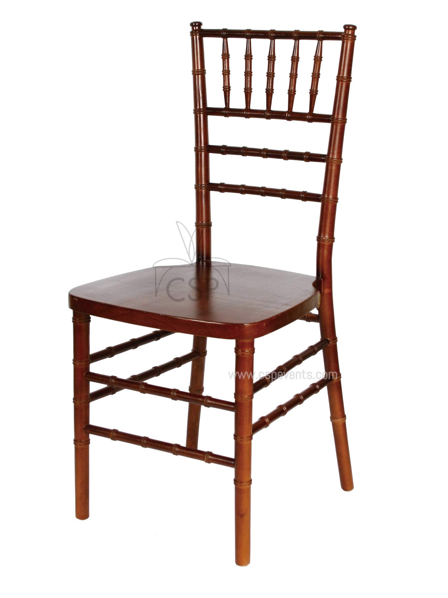 Commercial Seating Products European Fruit Wood Dining Chairs, 2-Pack, Fruitwood