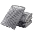 SUNLAND Netted Mesh Dish Cloths for Washing Dishes 6 Pack 12x12Inch Grey