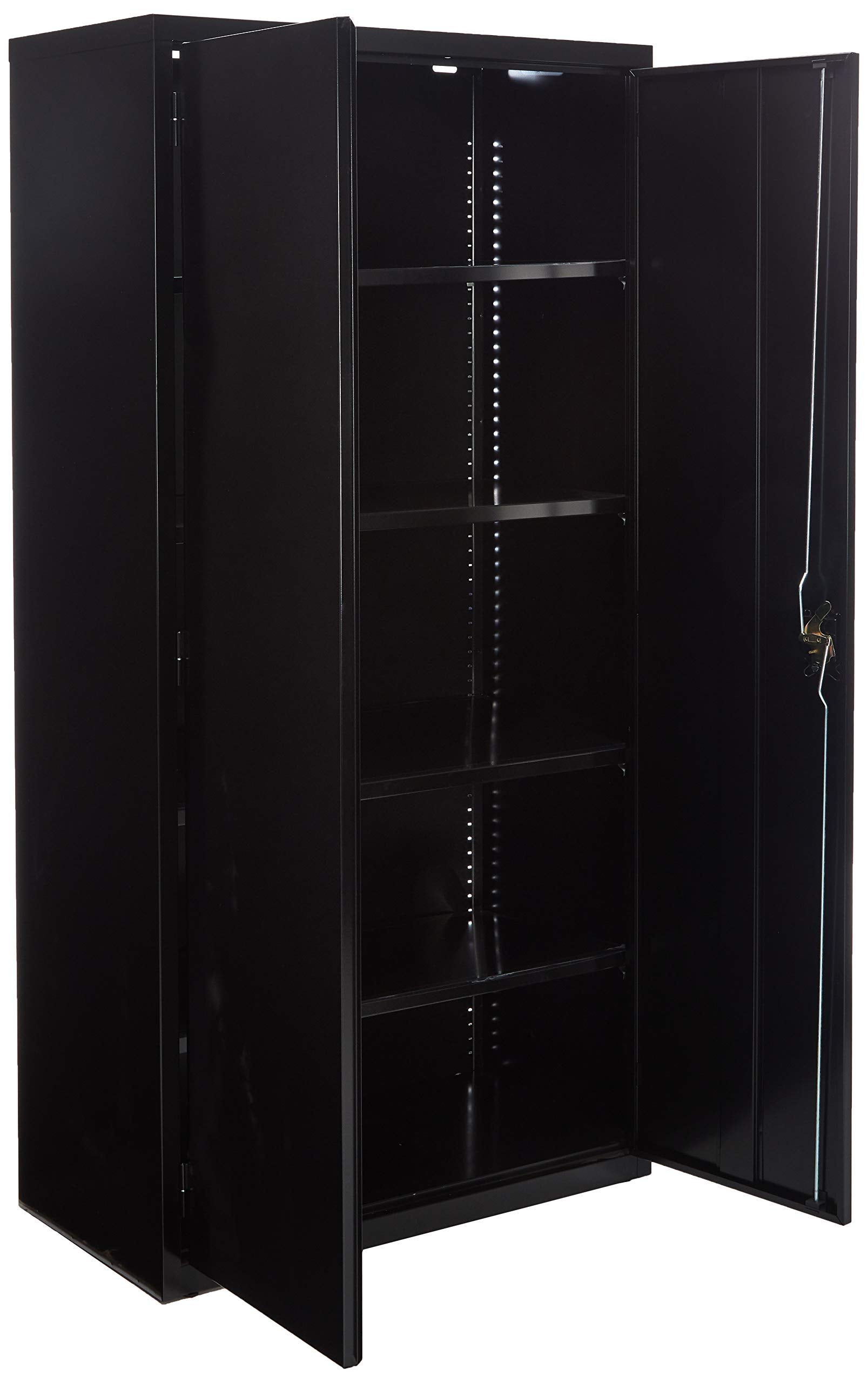 Lorell Llr41308 Fortress Series Storage Cabinets, Black