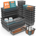 Zefinta Unbreakable MultiPurpose Drawer Organizer Tray  Dressing Table, Kitchen, Bedroom & Office Storage Box Durable Drawer D