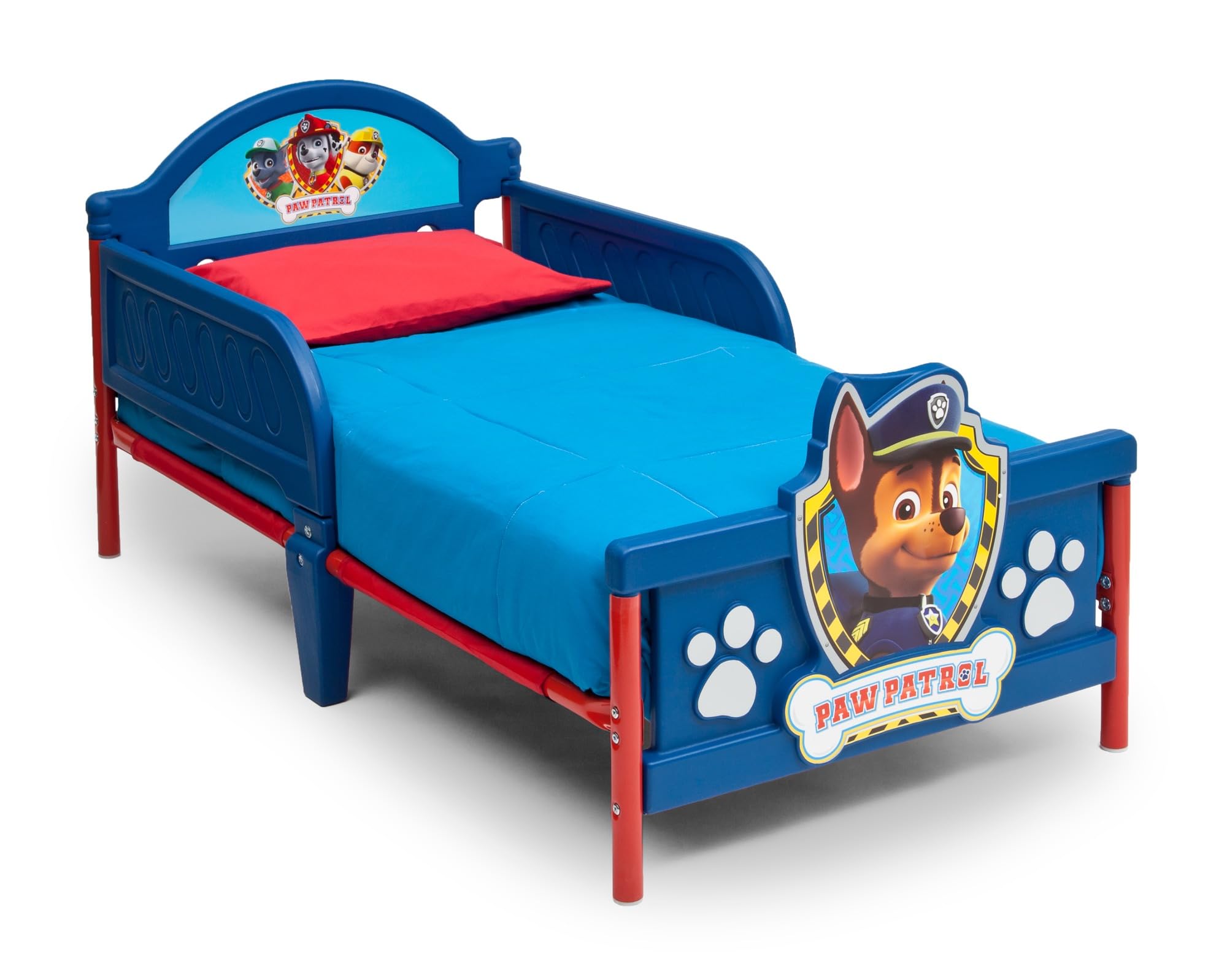 Delta Children 3D-Footboard Toddler Bed, Nick Jr. Paw Patrol
