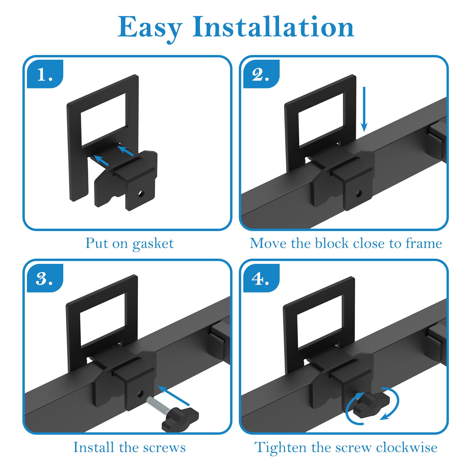 Osaset Non Slip Mattress Gaskets, 6 Pcs Mattress Gaskets For Metal Bed Frame, Anti-Slip Mattress Holder In Place Gripper, Easy T
