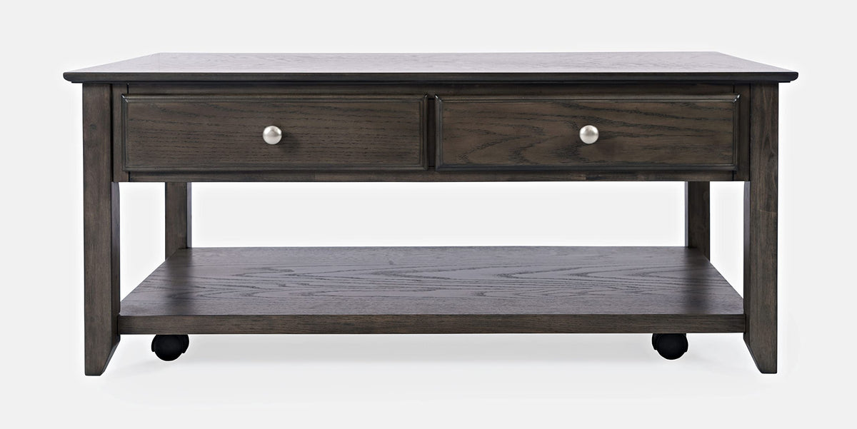 Jofran Inc. Modern Espresso Four Drawer Coffee Table