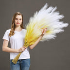 Aurora Prime 7 Pcs/45 Inches Artificial Tall Pampas Grass for Floor Vase - Long Fake Pampas Grass Branches for Office and Home D