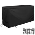 Starcrew Bar Height Patio Set Cover, Outdoor Bistro Set Cover, Protective Cover For Patio Swivel Bar Set/Outdoor High Stool Bist