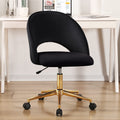 Furnimart Armless Office Desk Chair Task Chair Faux Leather Upholstered Task Chair Teen Desk Chair Mid-Back 360 Swivel Adjustabl