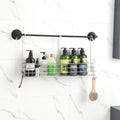 Seltomer Hanging Shower Rack Shower Caddy with Rotatable Hook bar Over the Door and Can be Back-Hook or Side-Hook, 304 Stainless