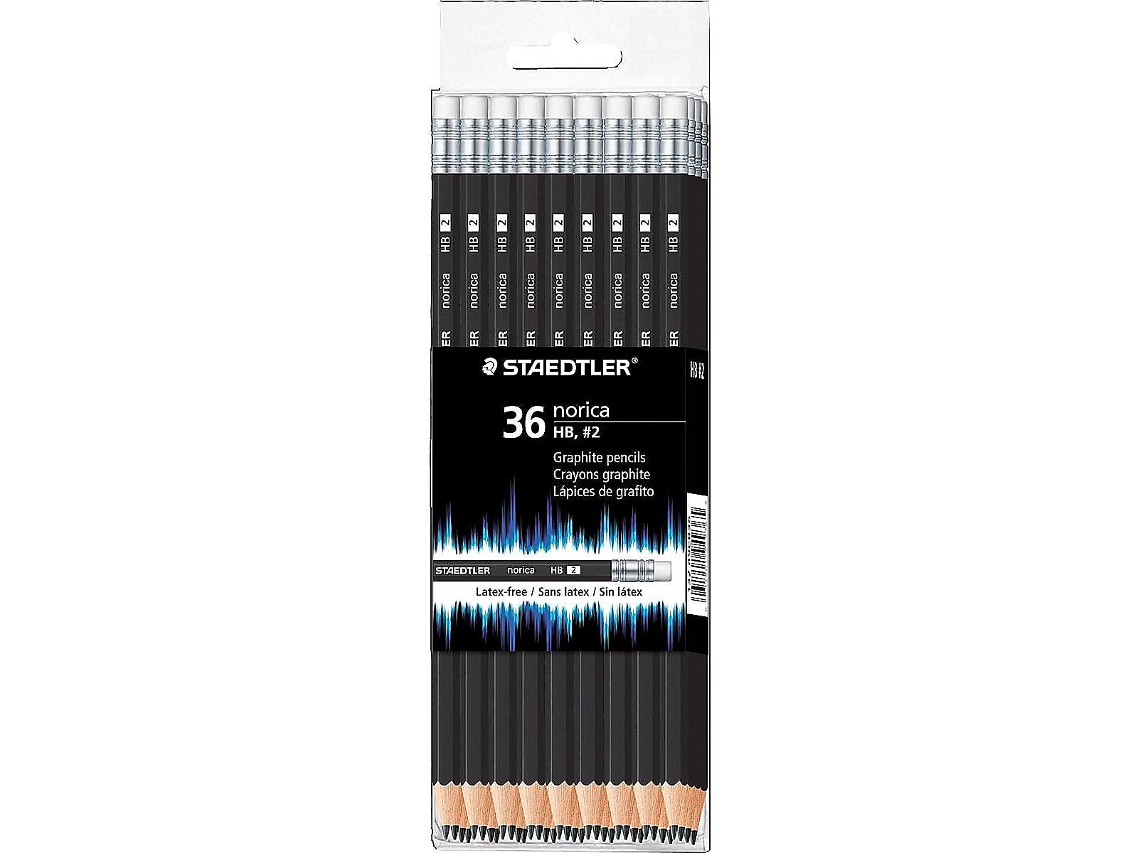 Staedtler Norica #2 Hb Woodcased Pencils Black 36/Pack (1, A)