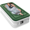 Zearna Air Mattress With Built In Pump - Upgraded Twin Blow Up Mattress, 2 Mins Quick Self Inflatable With Double Air Chamber,18