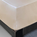 Twin Xl Size Fitted Sheet Only Beige, 100% Egyptian Cotton 600 Thread Count, 16'' Deep Pocket Premium Cotton Mattress Sheet (1 B