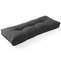 Sunrox Lokgrip Non Slip Tufted Memory Foam Bench Cushion, Fadeshield Water Resistant Durable Thicken Outdoor/Indoor Bench Seat P