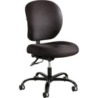 Safco Products 3391BL Alday 24-7 Task Chair (Optional arms Sold Separately), Black