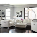 Coaster Chaviano 2-Piece Sofa Set, Pearl White