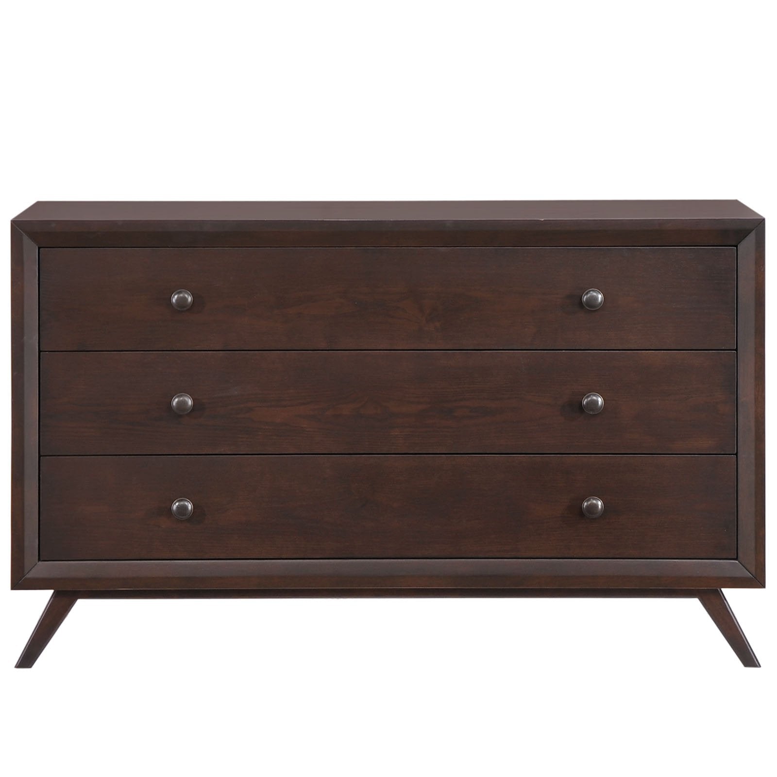 Modway Tracy Wood Dresser in Cappuccino
