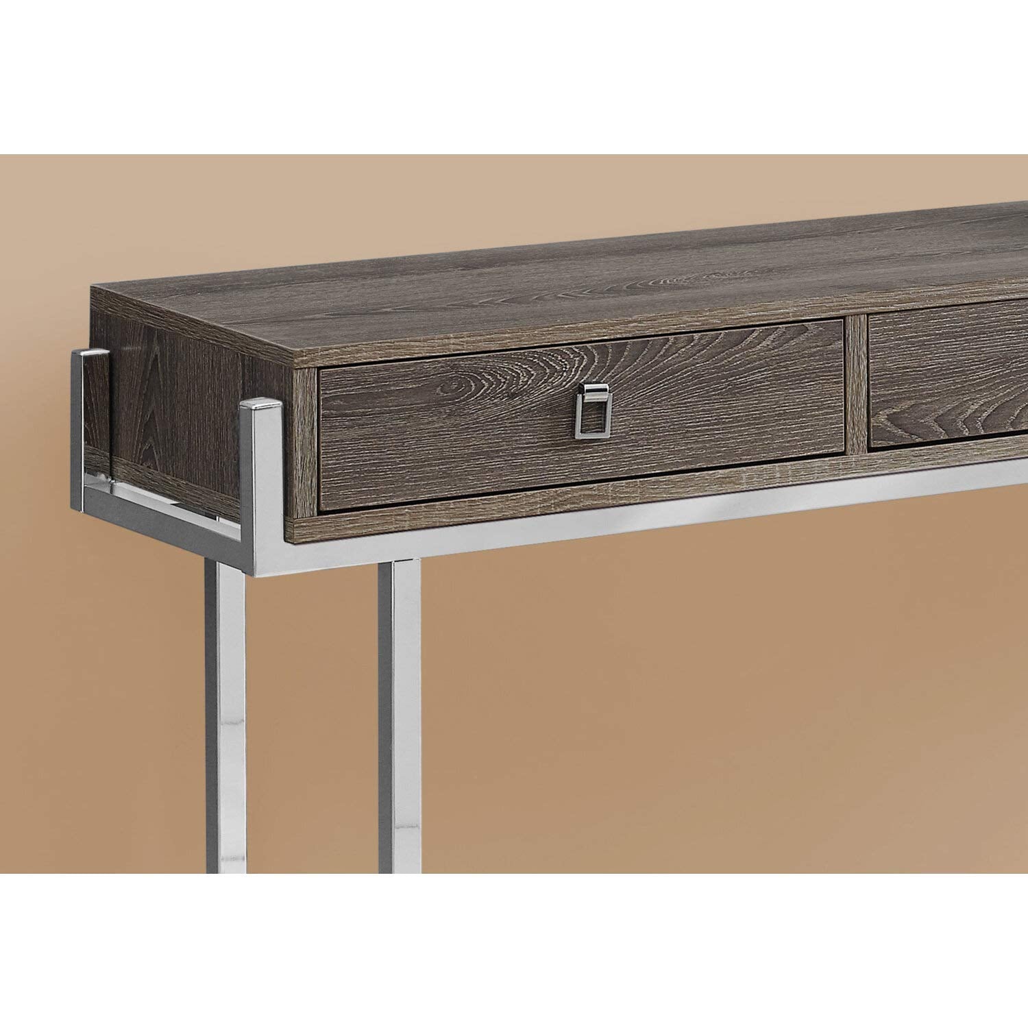 Monarch Specialties I ACCENT TABLE, TAUPE