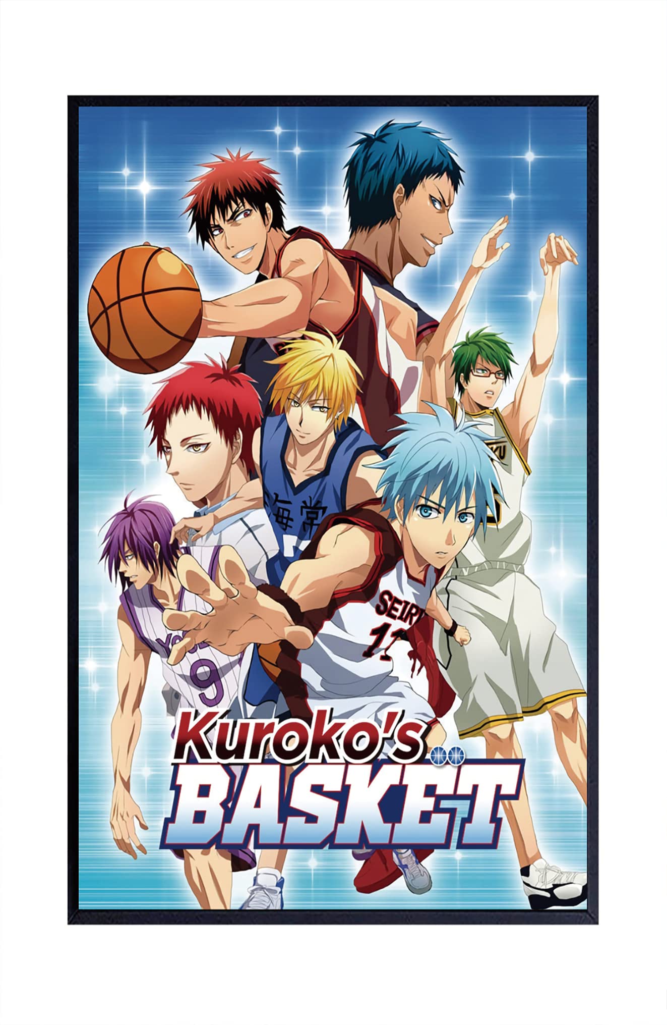ChristjEZa Anime Cartoons Kuroko Basketball Cool Wall Decor Art Print posters for room aesthetic- Matte Poster Frameless Gift 11