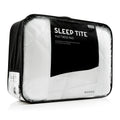 Malouf Sleep Tite Quilted Mattress Pad With Soft Down Alternative Fill - Hypoallergenic - Twin , White