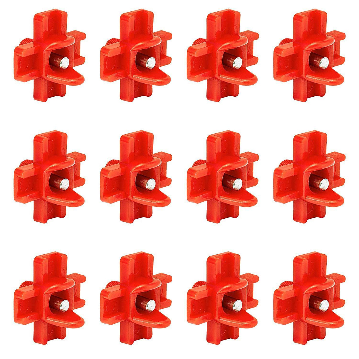 Doublewood 12Pcs Chicken Nipples Horizontal Side Mount Poultry Water Nipple Waterer Drinker Outdoors For Chicken Ducks Quail And