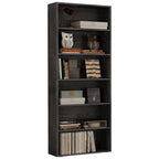 Ironck Bookshelves And Bookcases Floor Standing 6 Tiers Display Storage Shelves 70 In Tall Bookcase Home Decor Furniture For Home Office, Living Room, Bed Room