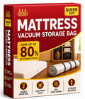 Mattress Vacuum Bag with Straps for Moving & Storage, Queen/Full/FullXL