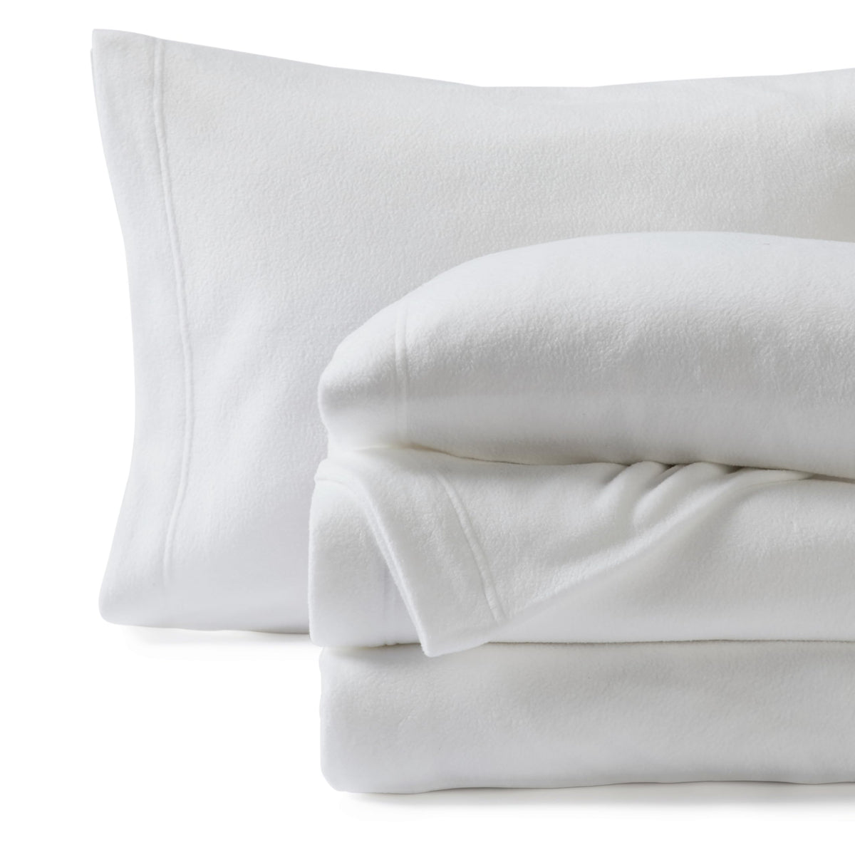 Springtree Home Micro Fleece Sheets Set With Deep Pockets | King Size Ultra Soft Micro Fleece Sheets King Size | Classic Polar F