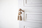 Decocove Babe Cave Sign - Wood Bead Garland - Boho Nursery Wall Decor For Girls And Boys - Neutral Home Decor - Baby Decor For N