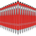 Zonon 38 Pieces Rubberized Ballpoint Pen With Stylus Tip Stylish Metal Pen Capactive Styli With Soft Rubberized Grip, Black Ink