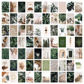 bOPART 70pcs Wall Collage Kit Aesthetic Picures, Green Plant Room Decor Aesthetic Collage Picture Wall Decor for Teen Girls/boys