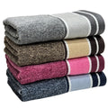 STAMIO Cotton 460 GSM Small Size Hand Towel Set of 4 for Men, Women, Home Use, Wash Basin, Sports | Soft, Absorbent, Quick Dry T